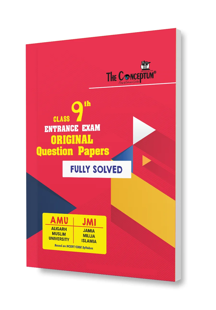 Class 9th Entrance Test Question Bank for AMU/JMI (Fully Solved)