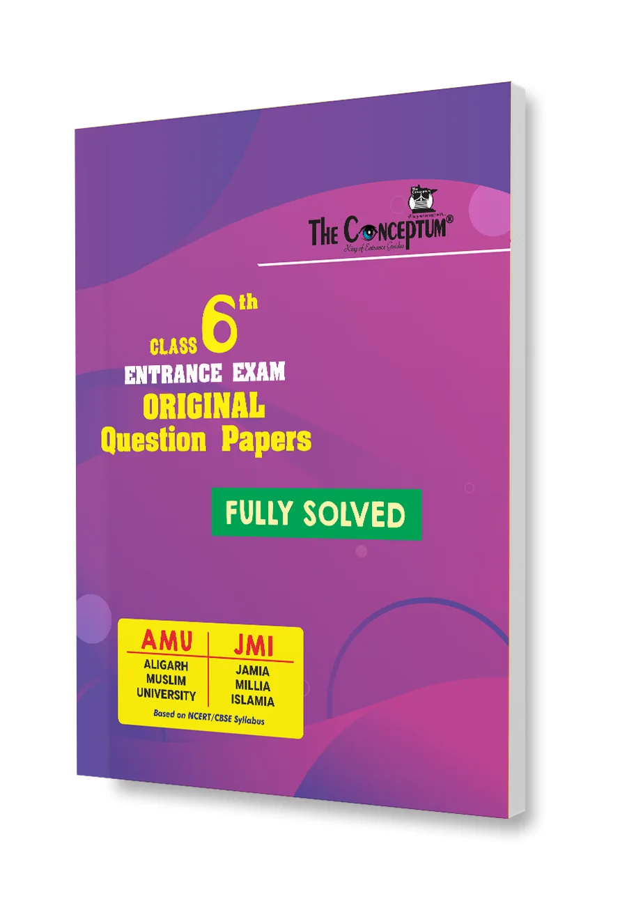 Class 6th Entrance Test Question Bank for AMU/JMI (Fully Solved)